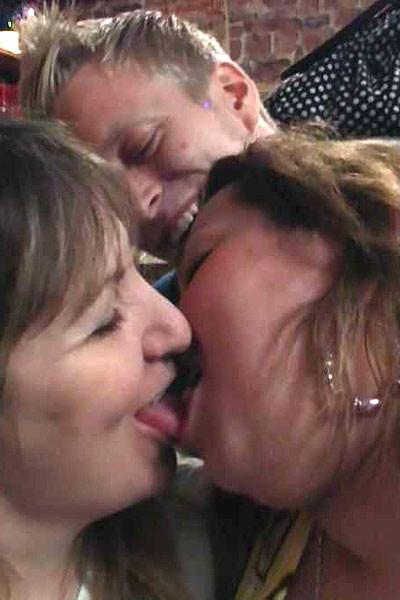 12P Drunken fatties at a bar are having an orgy and the party is fucking great with 