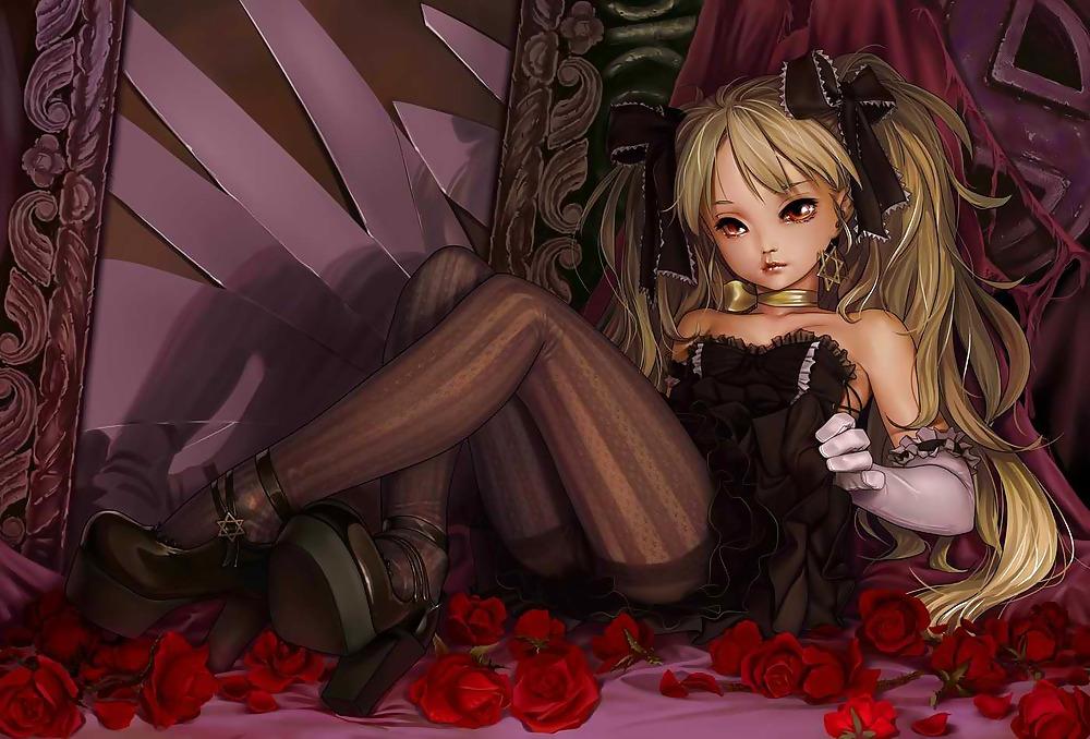 18P Gothic Anime Girls