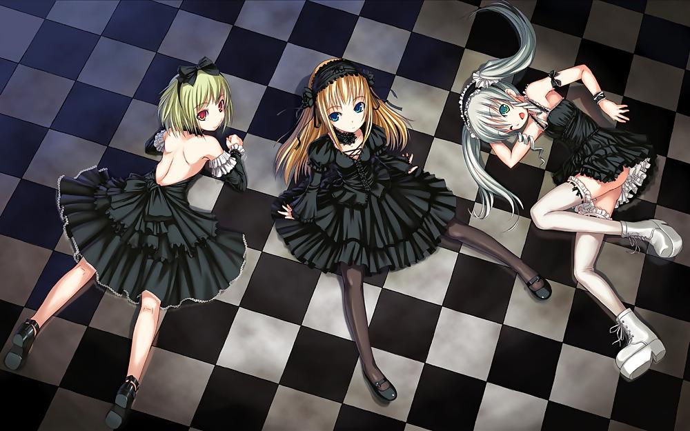 18P Gothic Anime Girls