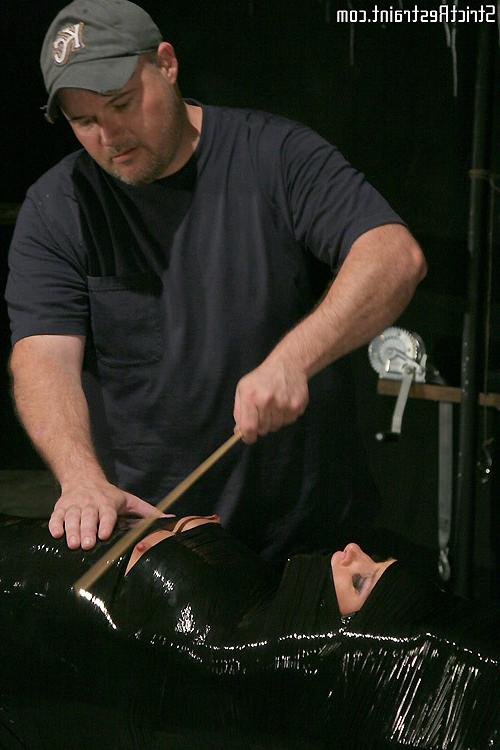 15P Shackled Chained Submissive India Summer her pussy stuffed