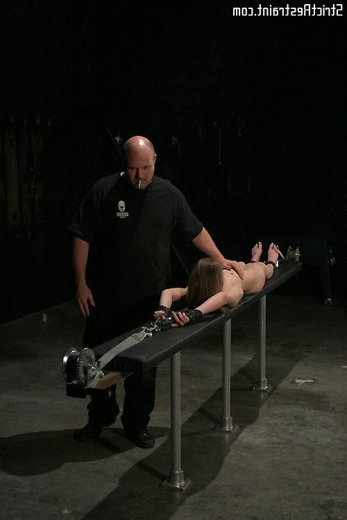 15P Chained and restrained into submission Hailey screams of pain
