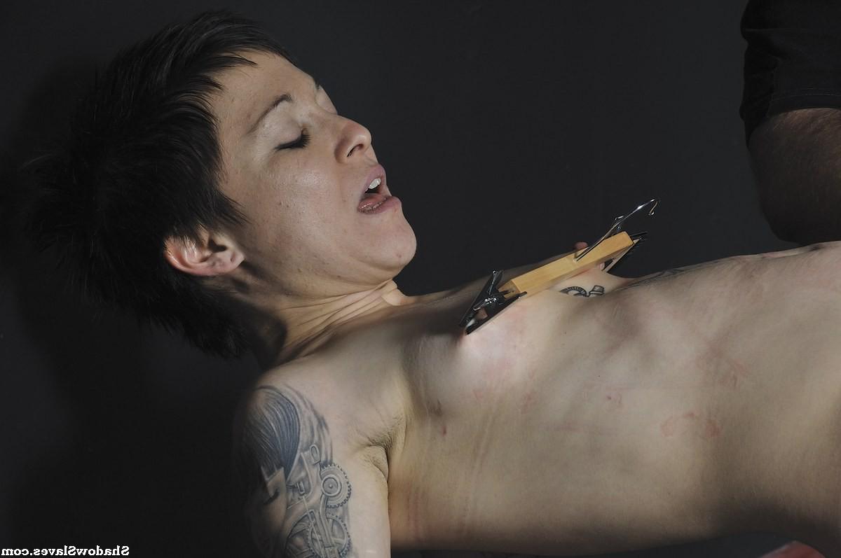 16P Meis oriental tit torture and pussy pain training of clamped and suffering polyn