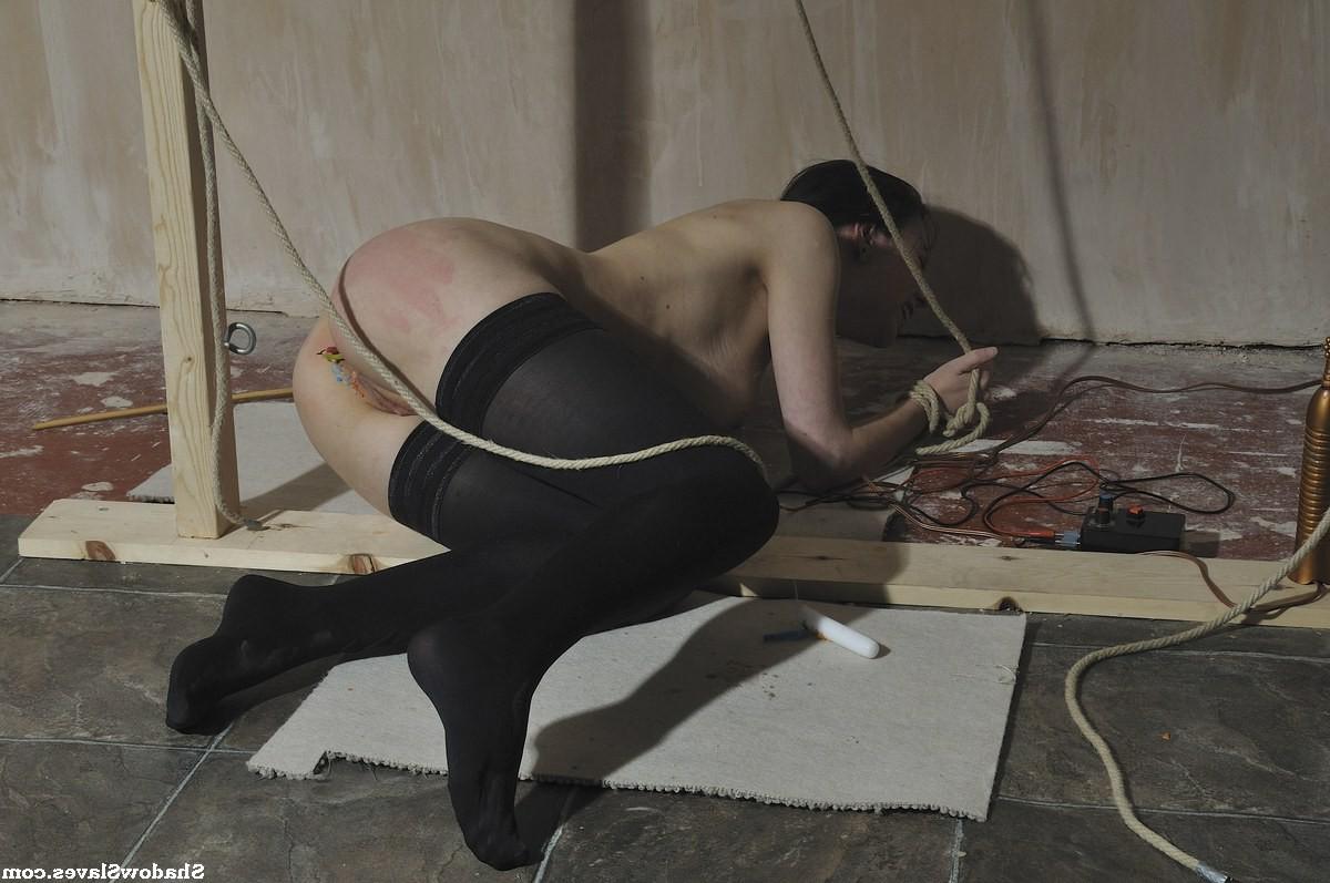 16P Burning ass punishment and extreme electro pain to tears of Emily Sharpe in rele