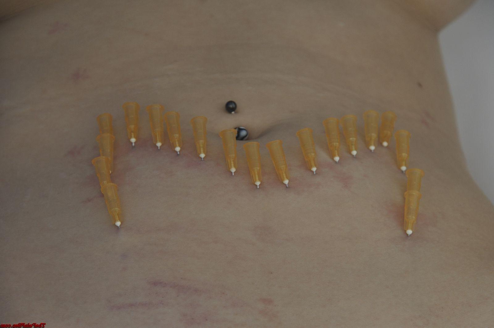 16P Emilys extreme needle torture and gagged medical piercing pussy pain