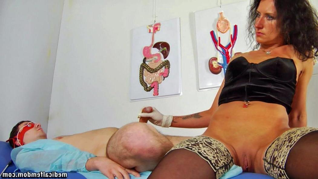 12P Man totally subdued by medical mistresses