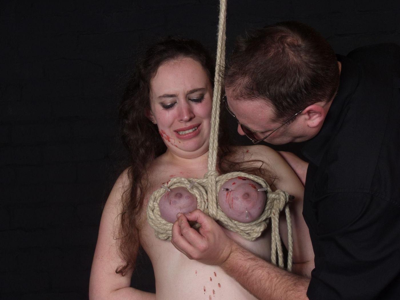 16P Extreme needle pain and screaming tit torments of crying amateur slavegirl Nimue