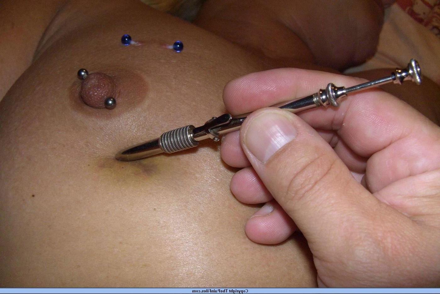 16P Mature german bdsm lifestyle slavegirl in bizarre needle pain torments