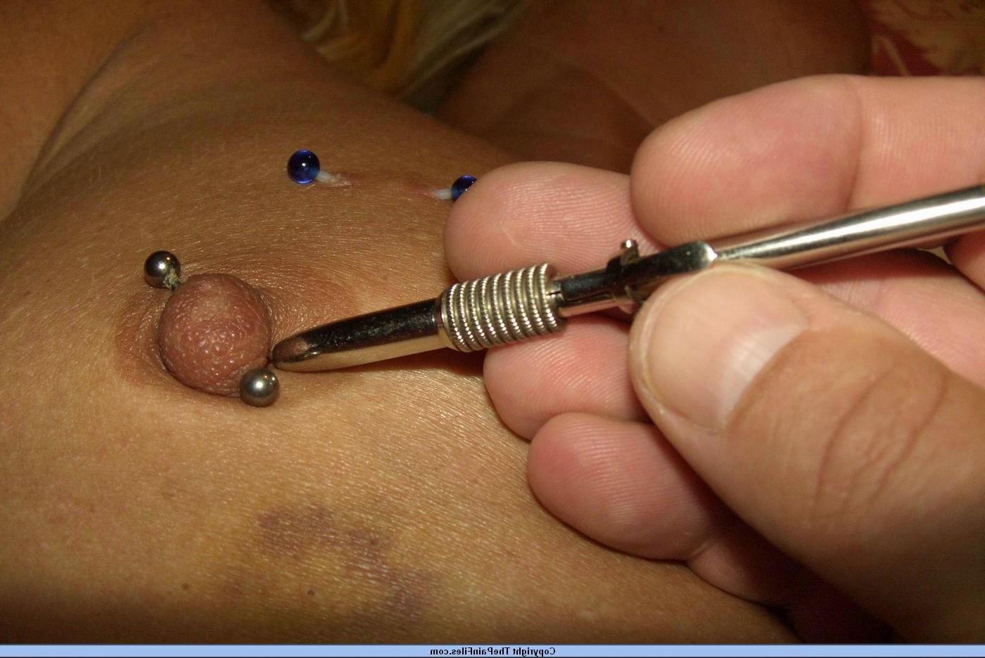 16P Mature german bdsm lifestyle slavegirl in bizarre needle pain torments