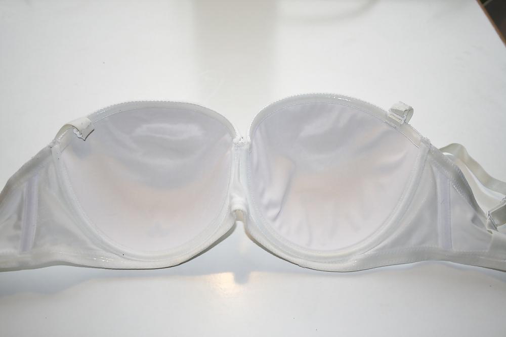 4P White bra