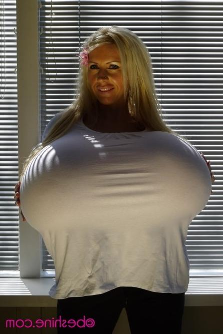 13P Huge fake titties
