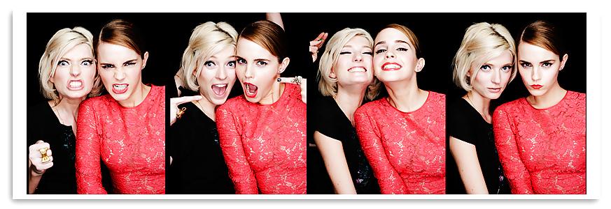 25P Emma Watson, No Bra, Lace Dress = Nipples