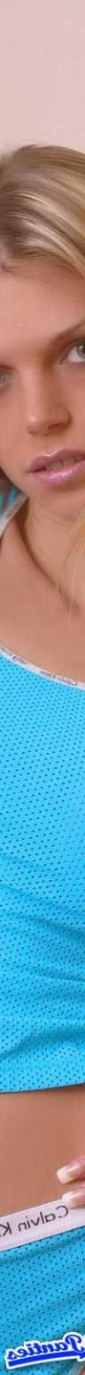 18P Ashley blue cotton thong and a basketball