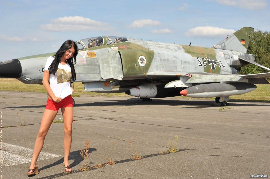16P Monika Benz Tours the German Air Base