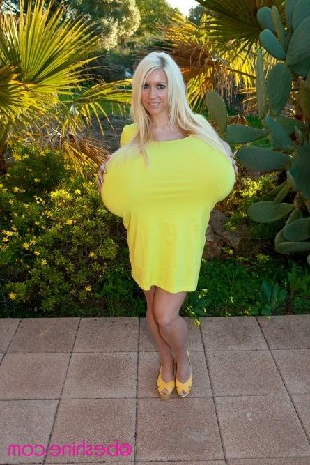 14P Huge fake tits