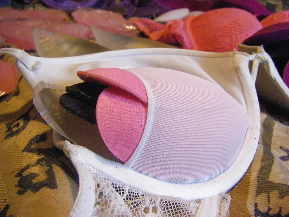 6P My gf fully padded D's push-up bra