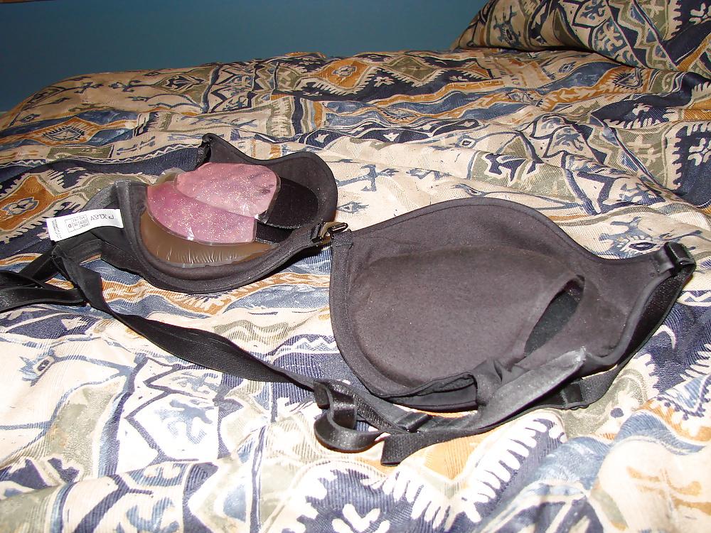 6P My gf fully padded D's push-up bra