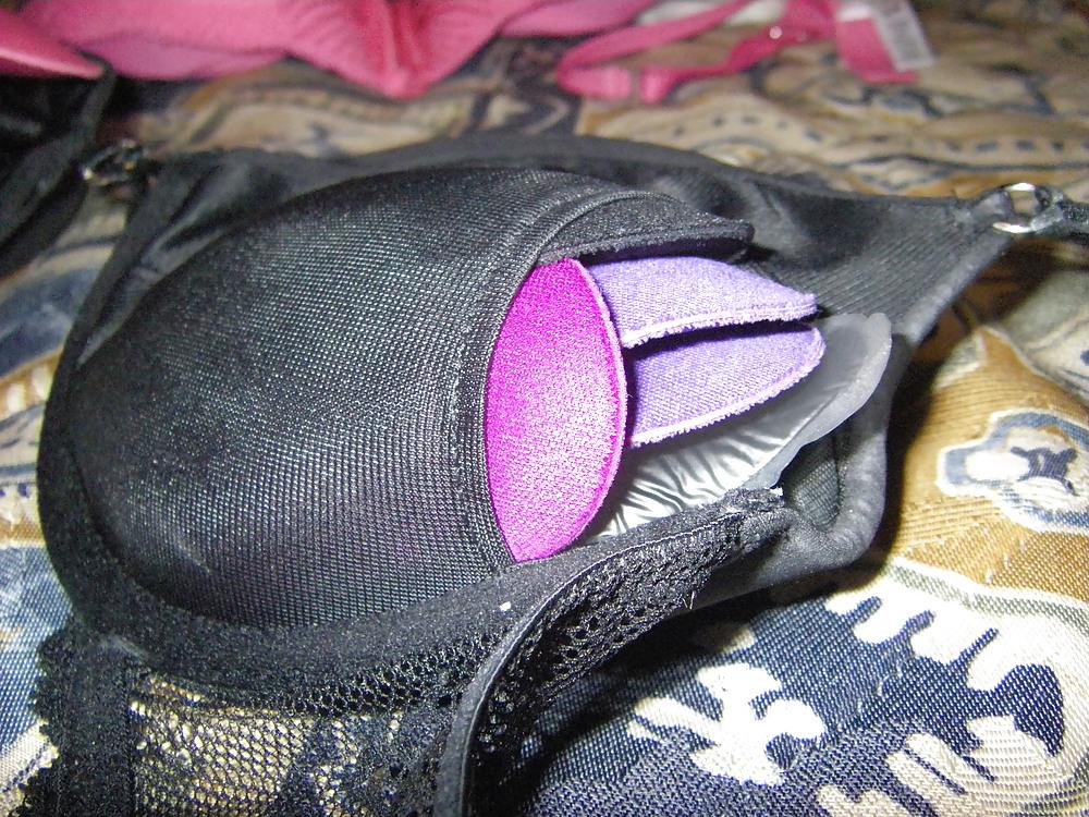 6P My gf fully padded D's push-up bra
