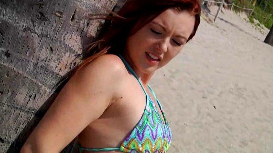 15P Bikini teen Cammie Fox dancing and fucking a guy