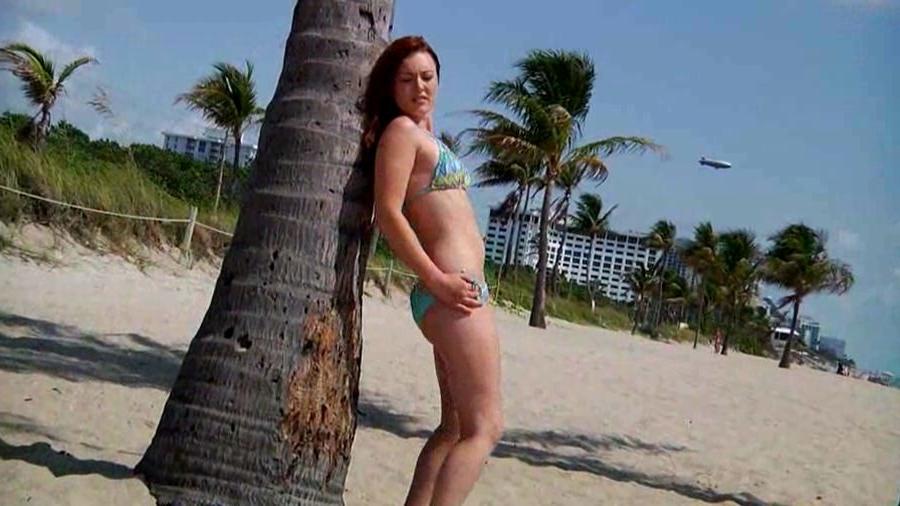 15P Bikini teen Cammie Fox dancing and fucking a guy