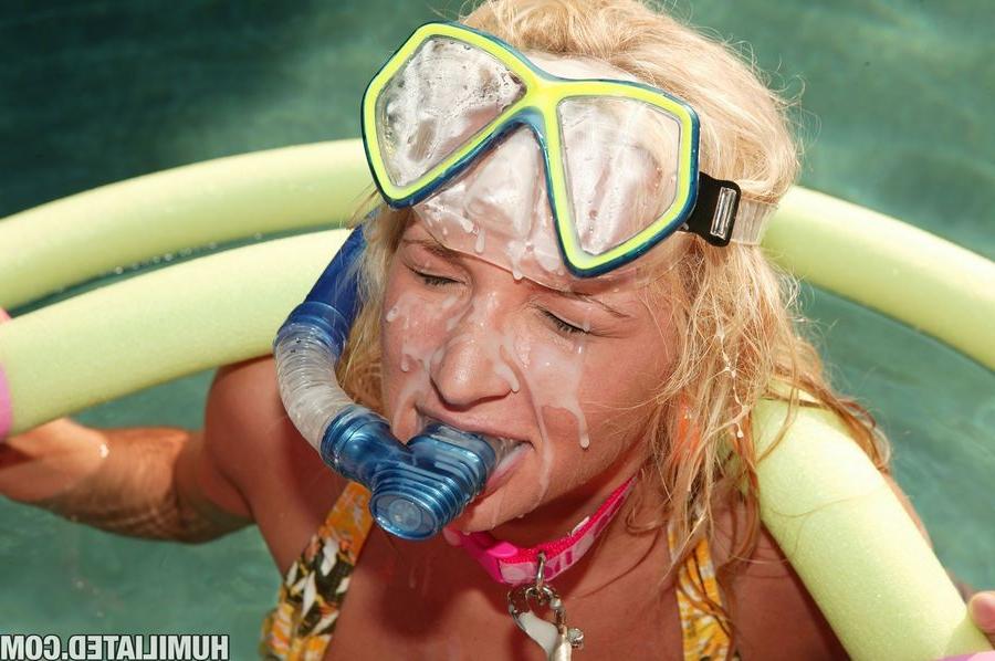 16P Bikini teen Addison Cain gets tied up then gagged and fucked