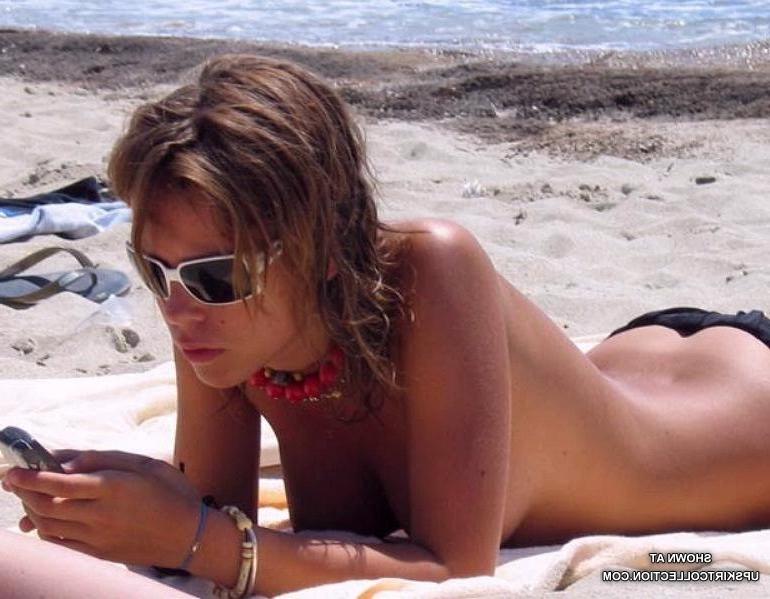 12P The babes' bikini panties hardly cover their nubs