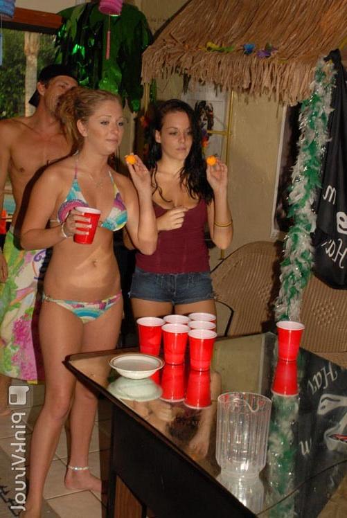 17P Drunk college slut with hot bikini fucking hard cock