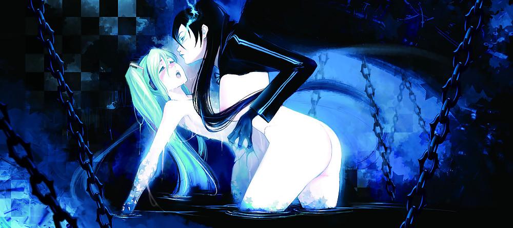 9P Black Rock Shooter Gothic Anime Girl