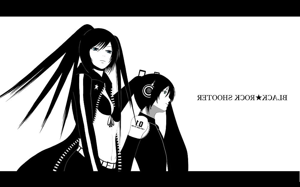 9P Black Rock Shooter Gothic Anime Girl
