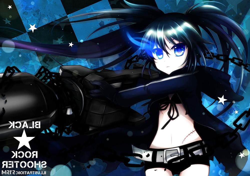 9P Black Rock Shooter Gothic Anime Girl