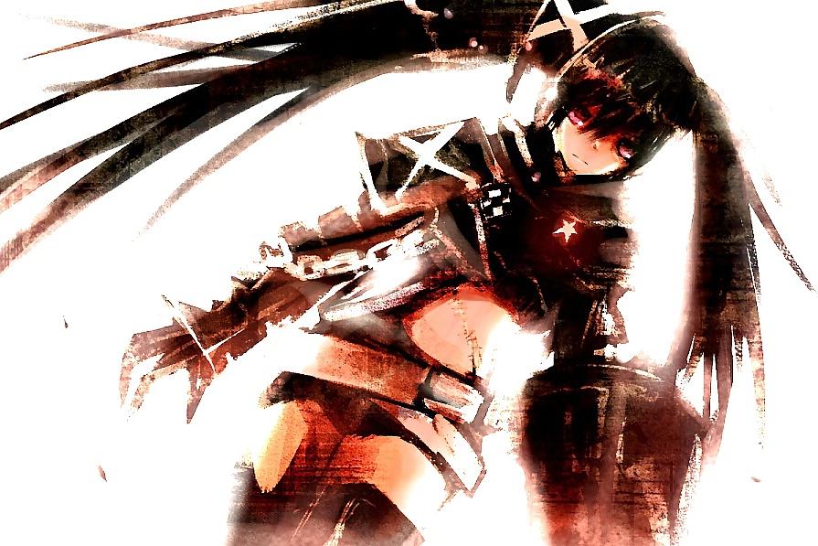 9P Black Rock Shooter Gothic Anime Girl