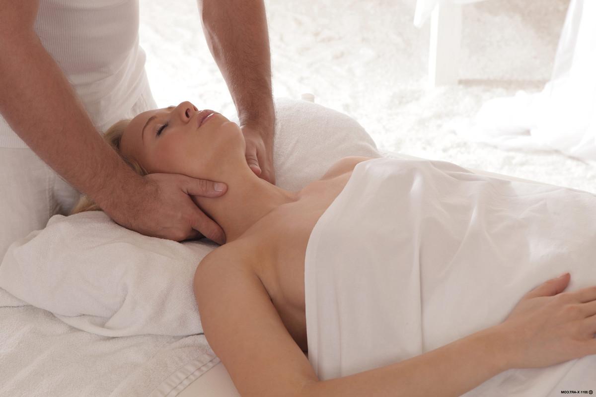 21P Carla gets a sensual massage then sucks and fucked