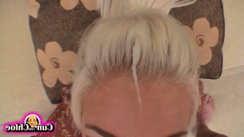 17P Cum on her nose