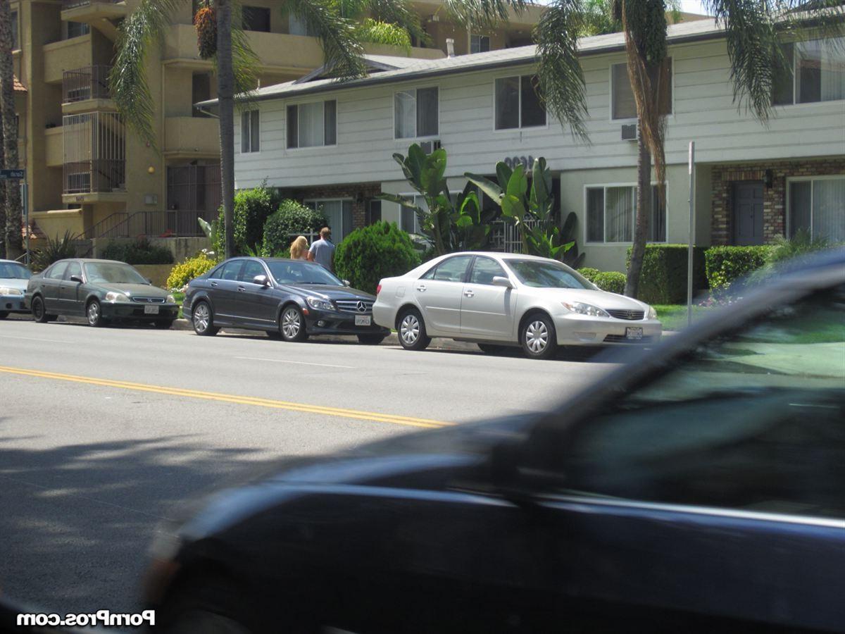 16P Tiffany Fox walks home with her boyfriend and gets screwed