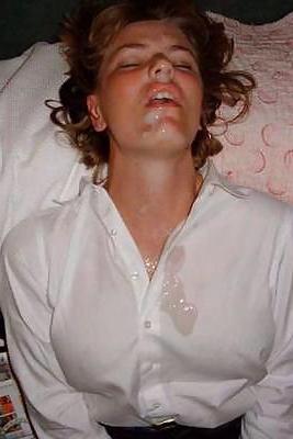 25P Cum on clothes