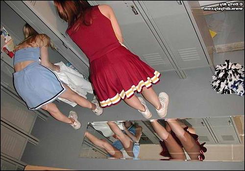 17P Dirty Aly gets changed in the locker room