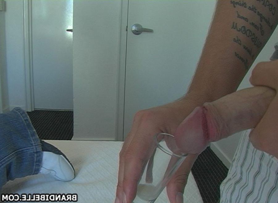 16P Teen Brandi Belle sucks and swallows in her dorm