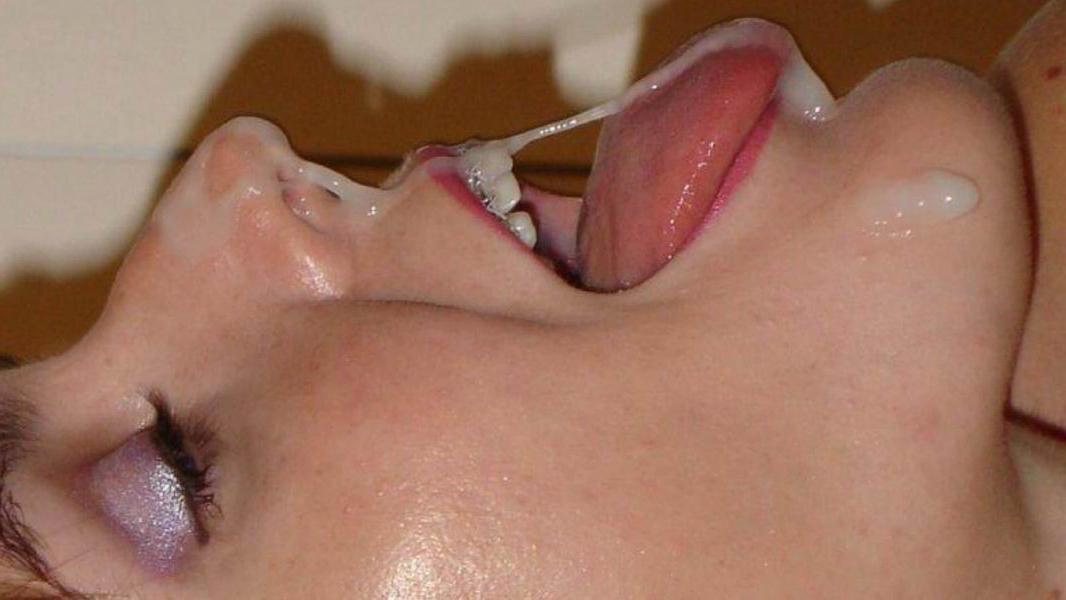 12P Amateur girls gets facial on their faces