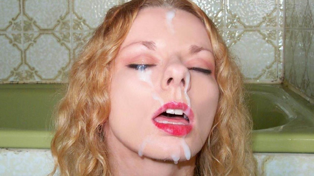 12P Amateur girls gets facial on their faces