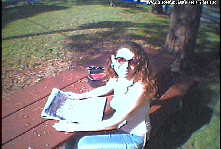 15P Happy chick banging some dude with spy glasses on