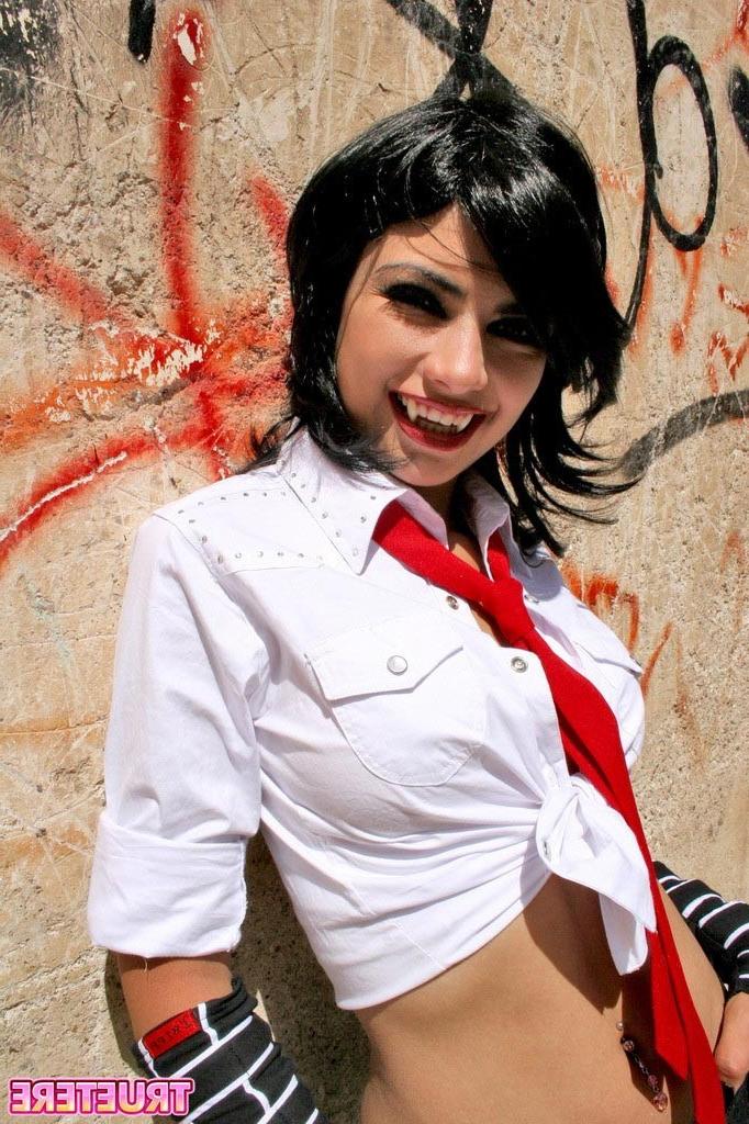 16P Naughty teen schoolgirl vampire