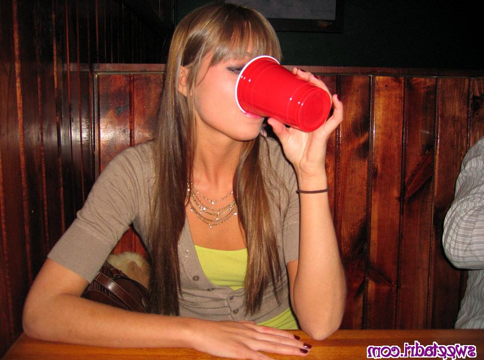 16P SweetAdri out at the bars