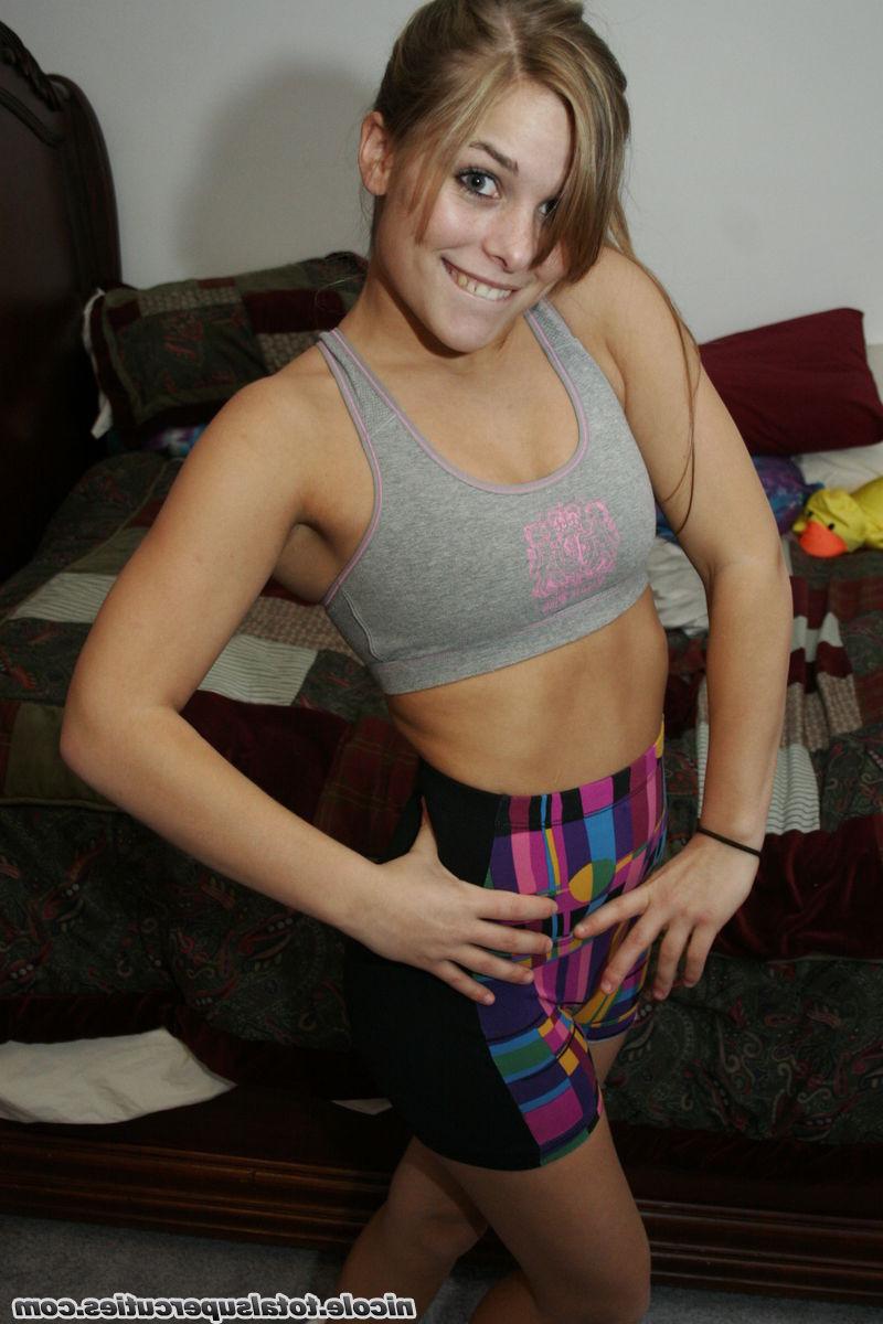 16P teen in sports bra