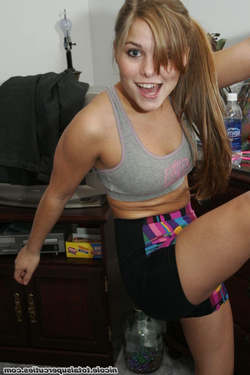 16P teen in sports bra