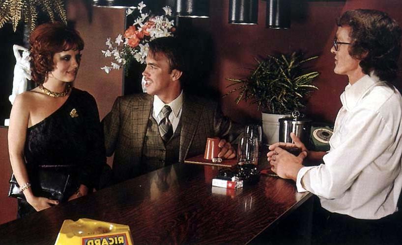 16P Two guys fucking a retro lady in a bar