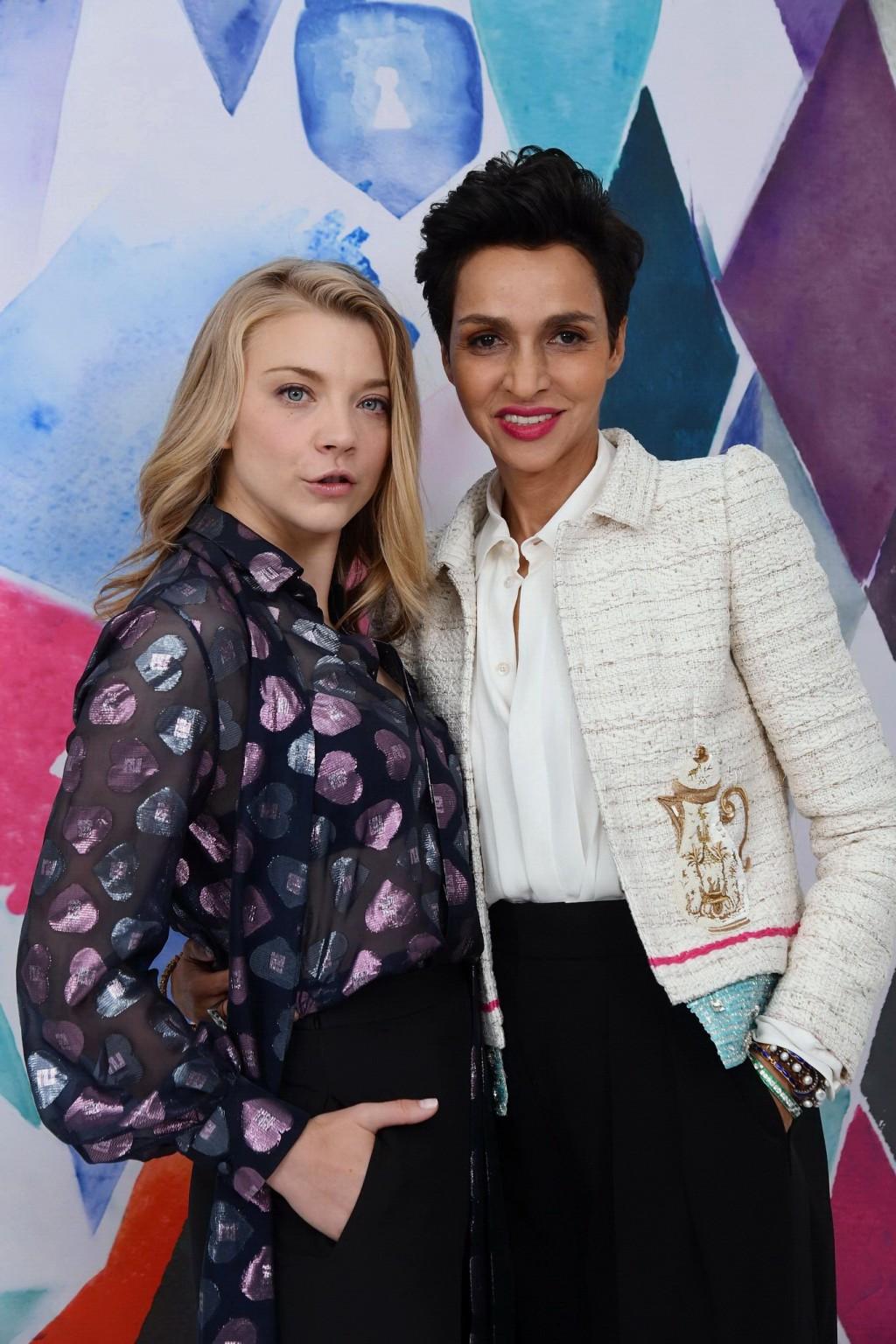 16P Natalie Dormer see through to bra in Paris