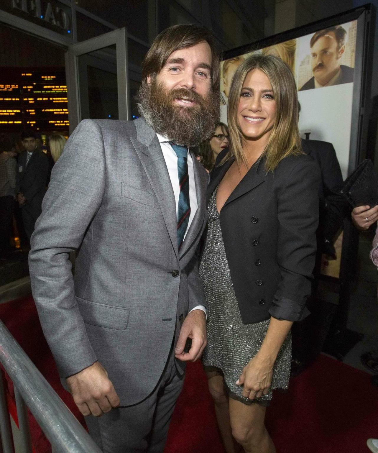16P Jennifer Aniston pregnant and cleavy at the Life of Crime Premiere At ArcLight C