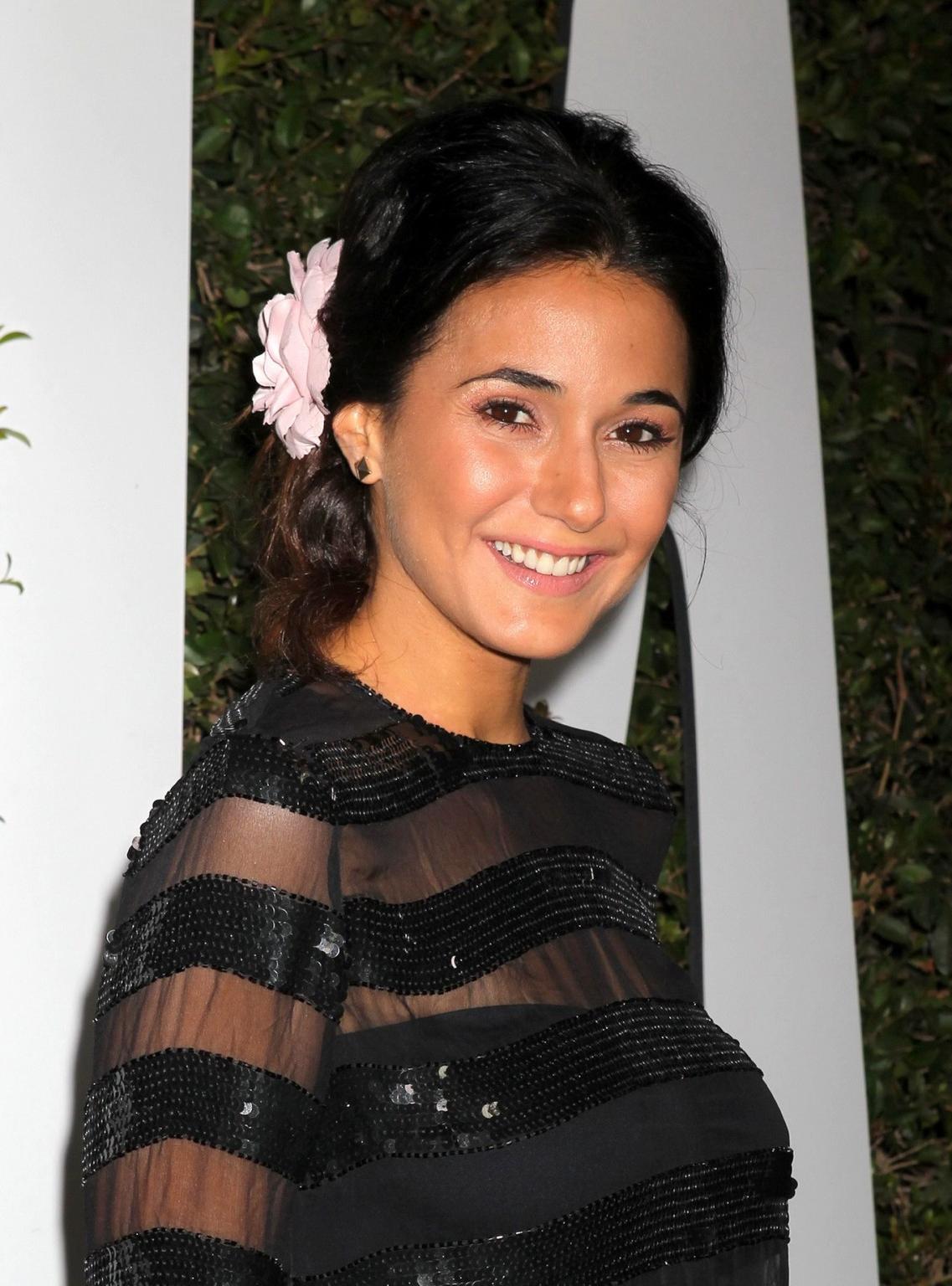16P Emmanuelle Chriqui see-through to bra at Mandela:Long Walk to Freedom Hollywood 