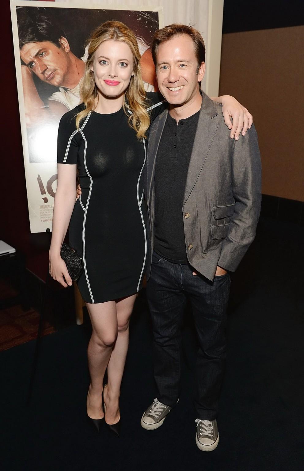 16P Gillian Jacobs see through to bra at the 'Bad Milo' premiere in Hollywood