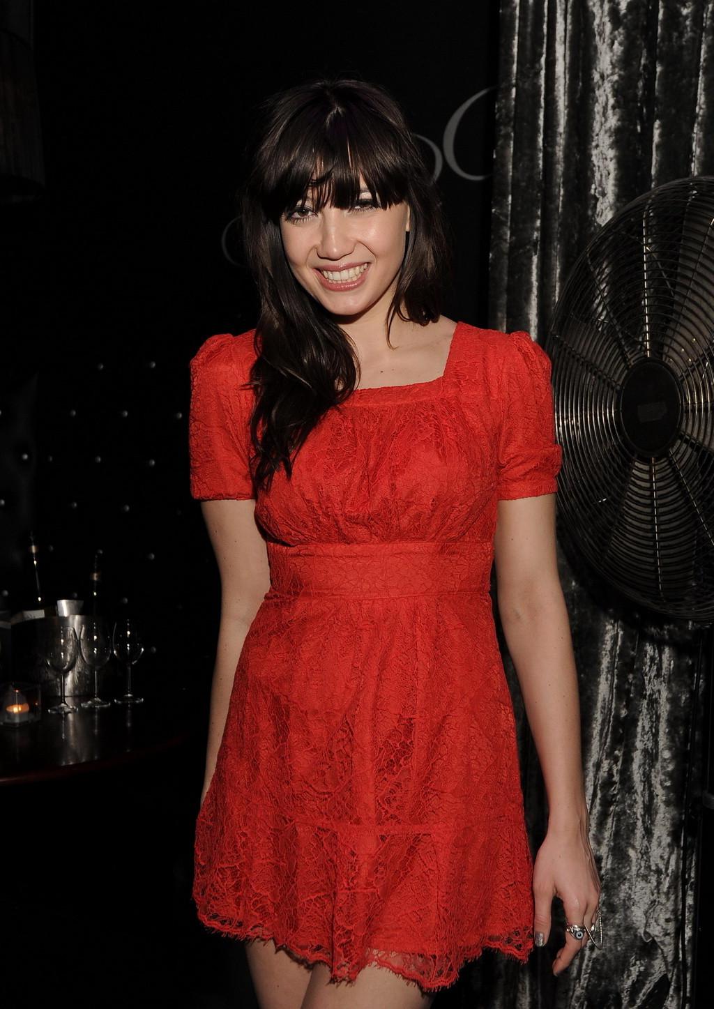 16P Daisy Lowe upskirt at Confine Wrap Party-Babble Bar in London