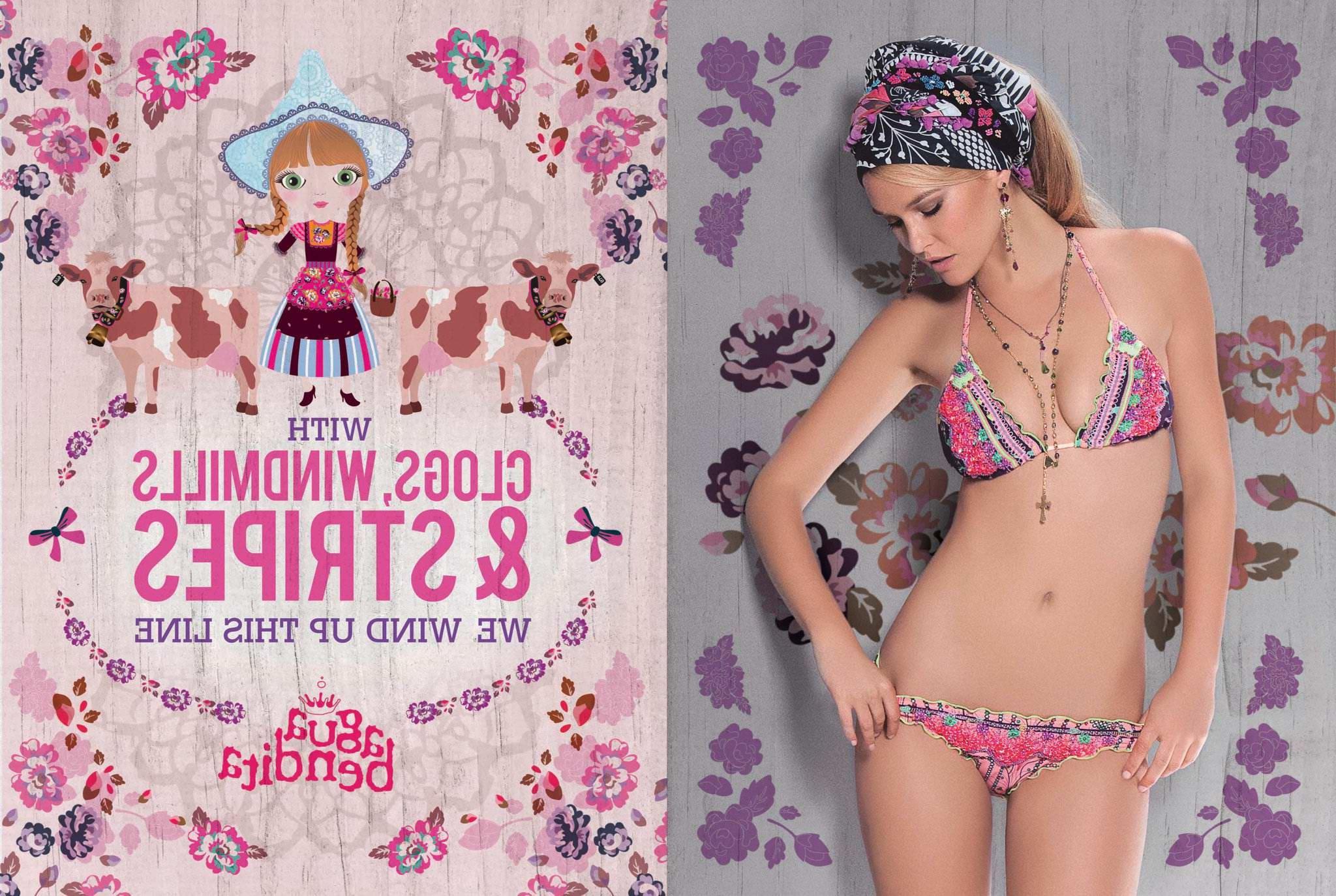 16P Bar Refaeli posing in bikinis for Aqua Bendita 2012 promo campaign